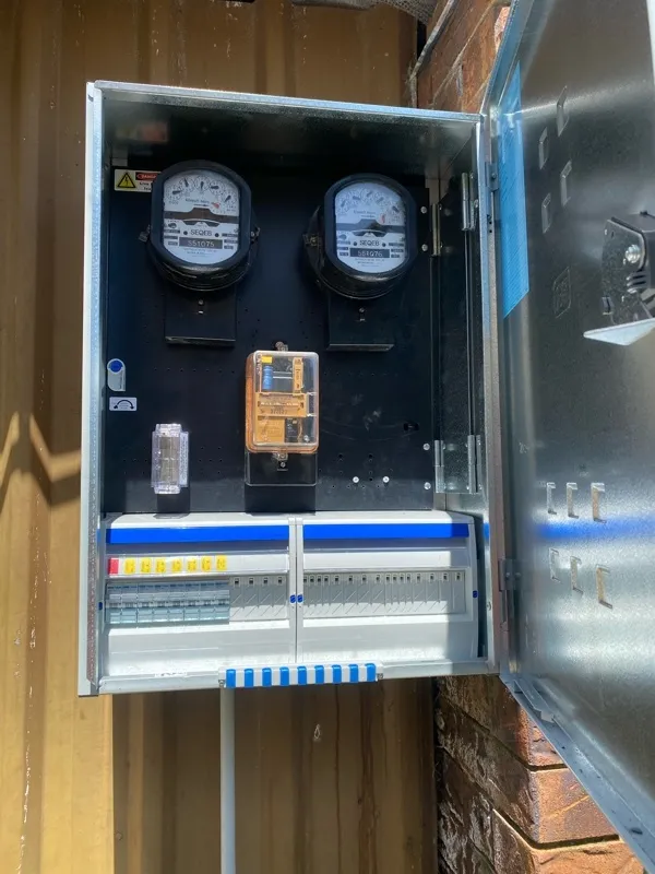 A freshly upgraded switchboard on an older Queensland home